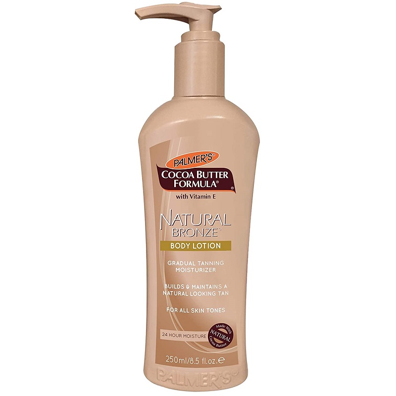 Lotiune bronz natural Formula Unt de Cacao, 250 ml, Palmer's