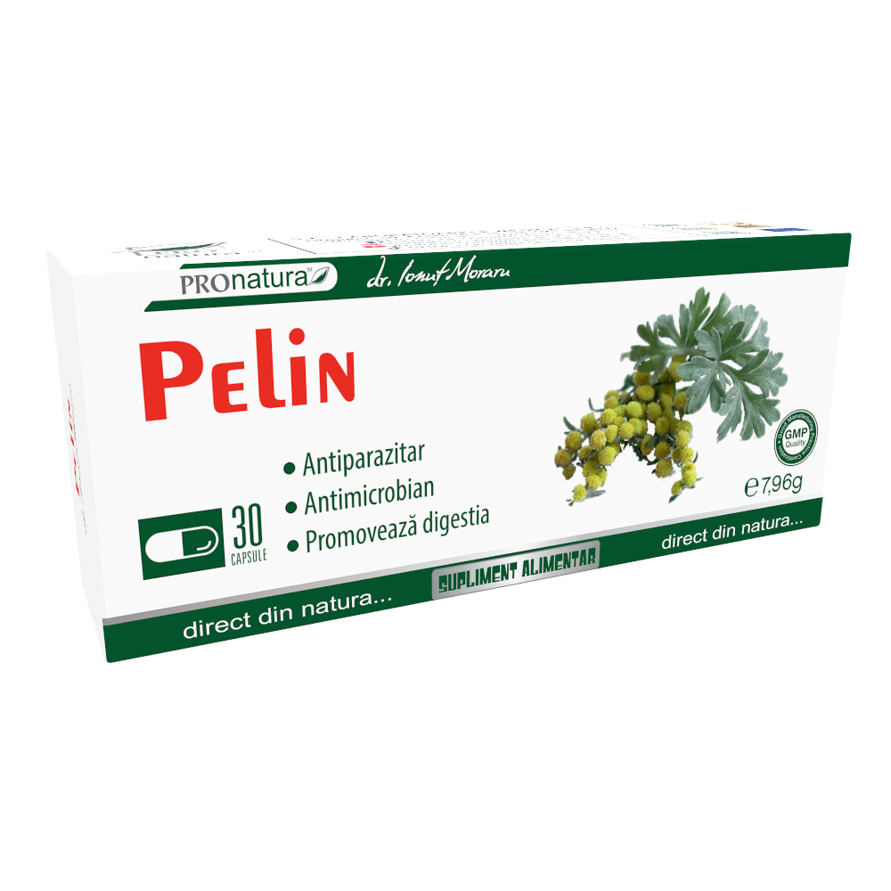 Pelin, 30 capsule, Pro Natura