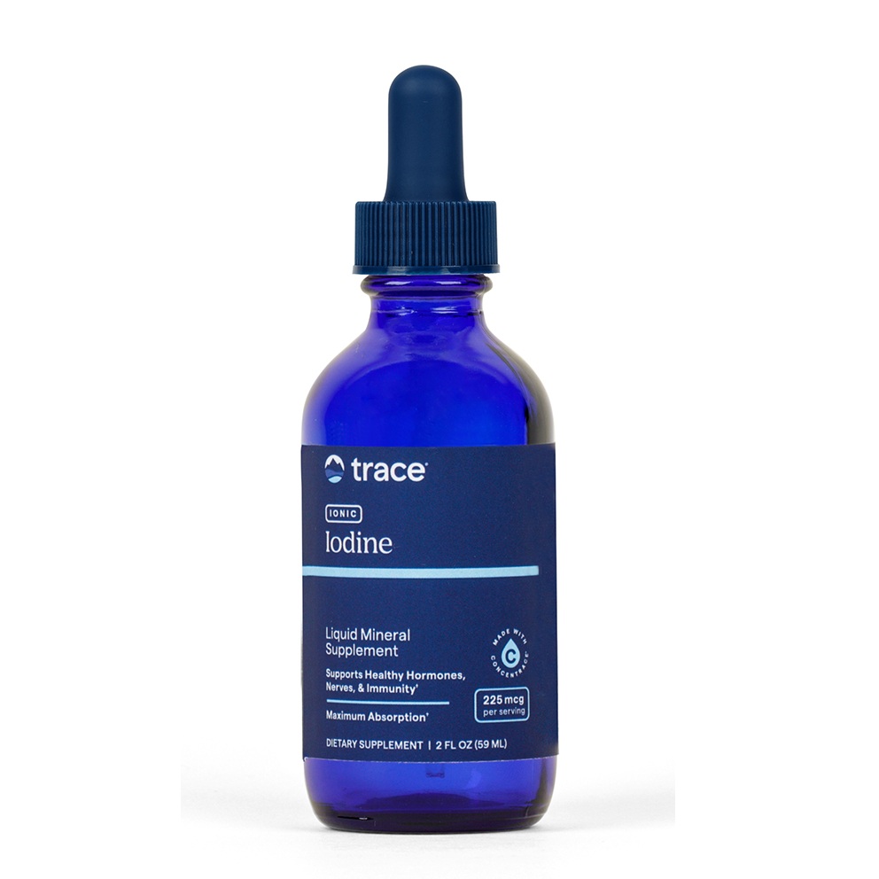 Ionic Iodine, 225 mcg, 59 ml, Trace Minerals