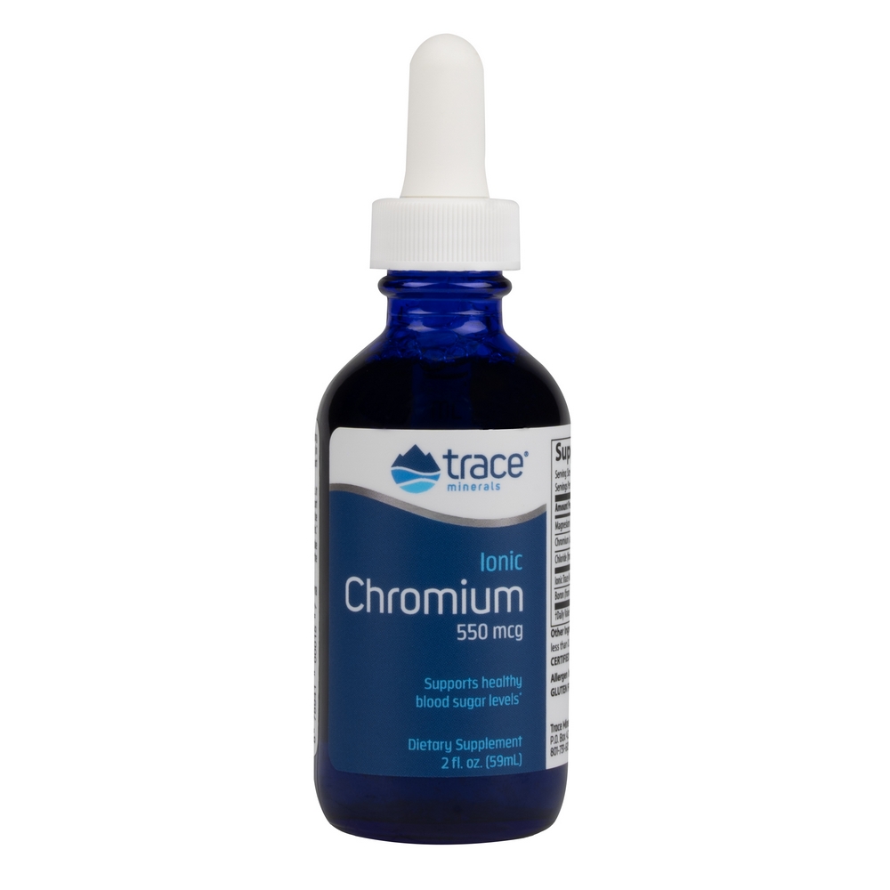 Ionic Chromium, 550 mcg, 59 ml, Trace Minerals