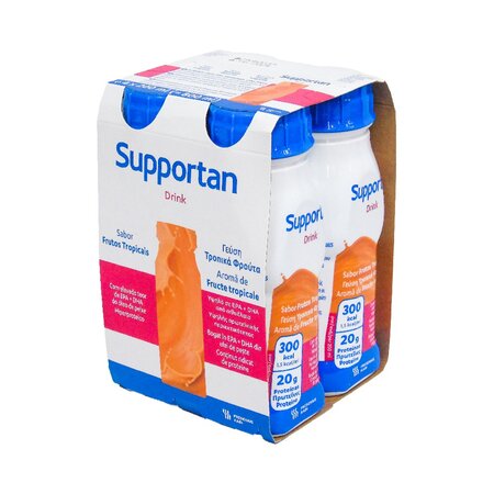 Bautura cu aroma de fructe tropicale Supportan, 4 x 200 ml, Fresenius Kabi 731158