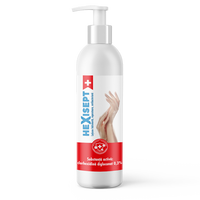Lotiune hidratanta, reparatoare, antibacteriana Hexisept+, 250 ml, Fiterman