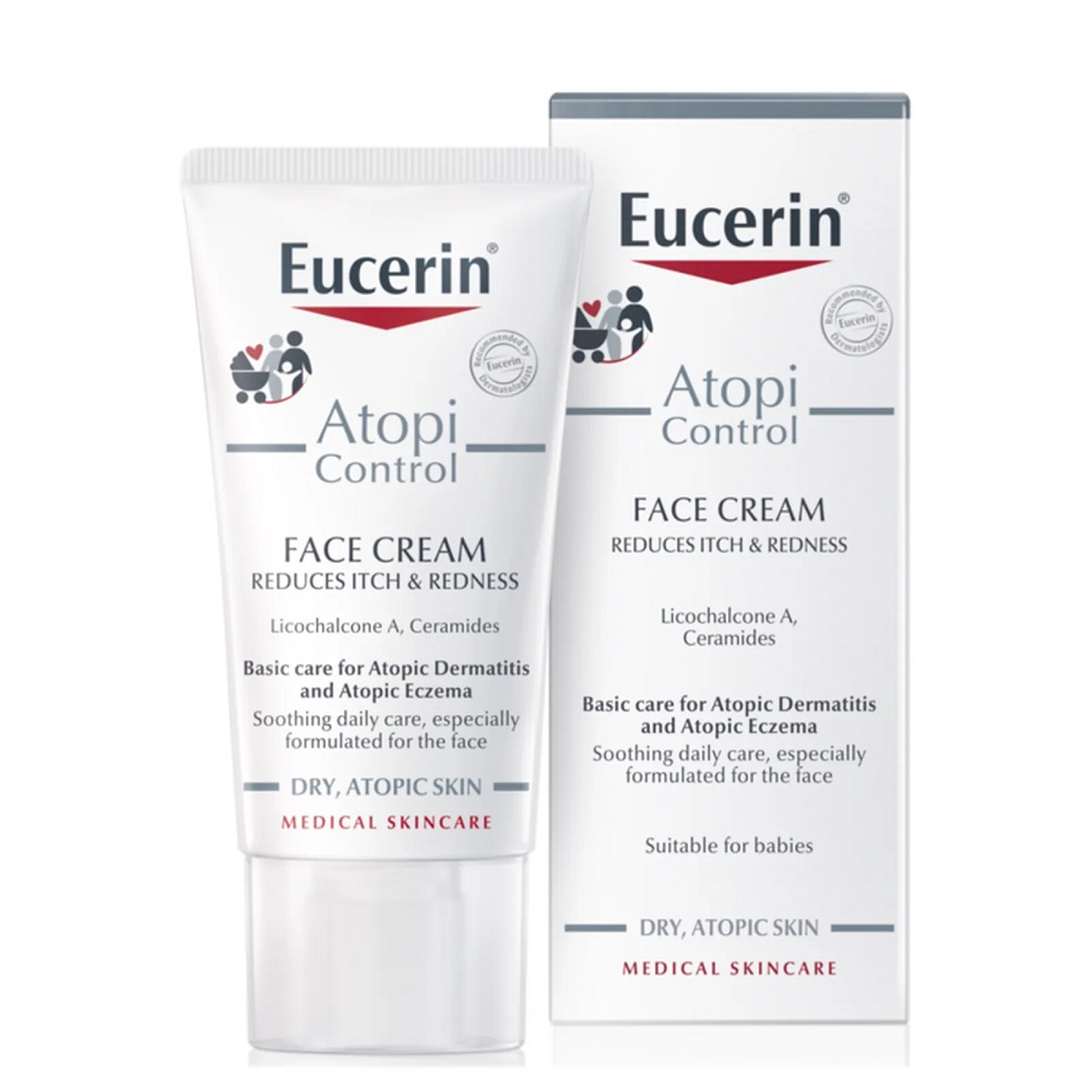 Crema pentru fata AtopiControl, 50 ml, Eucerin