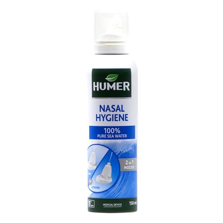 Spray nazal cu apa de mare pentru adulti, 150 ml, Humer 658139