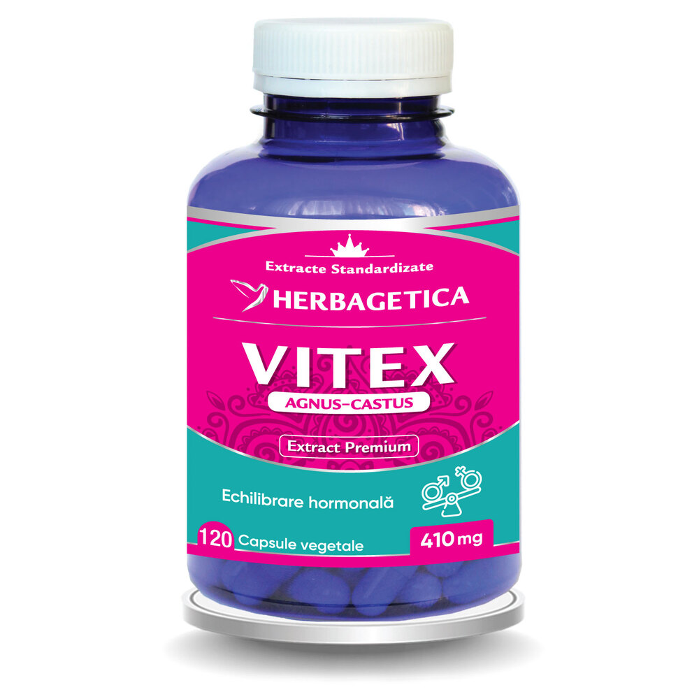 Vitex Agnus-Castus, 120 capsule, Herbagetica