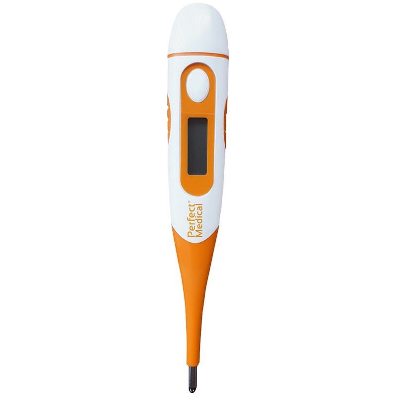 Termometru digital cu cap flexibil PM-06N, Orange, Perfect Medical