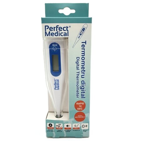 Termometru digital cu cap fix PM-07N, 1 bucata, Perfect Medical 724047