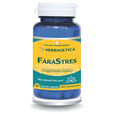 Fara Stres, 60 capsule vegetale, Herbagetica