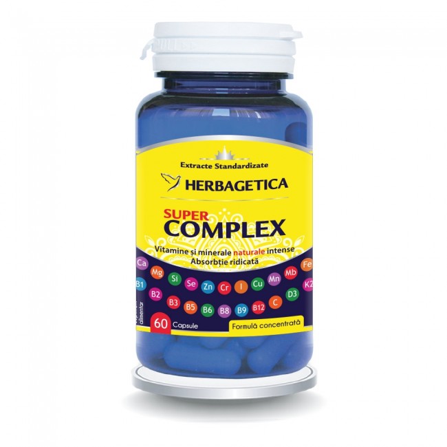 Super Complex, 60 capsule, Herbagetica