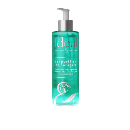 Gel purifiant de curatare Ideal Collagen si Elastina, 250 ml, Doctor Fiterman