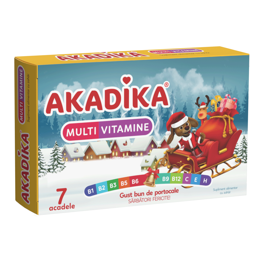 Acadele Multivitamine Akadika, 7 acadele, Fiterman Pharma