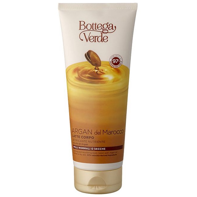 Lapte de corp cu ulei de argan, 200 ml, Bottega Verde