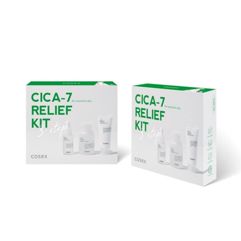 Kit cosmetic cu efect calmant Pure Fit Cica, Travel Size, COSRX