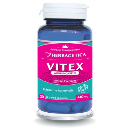 Vitex Agnus-castus, 30 capsule, Herbagetica