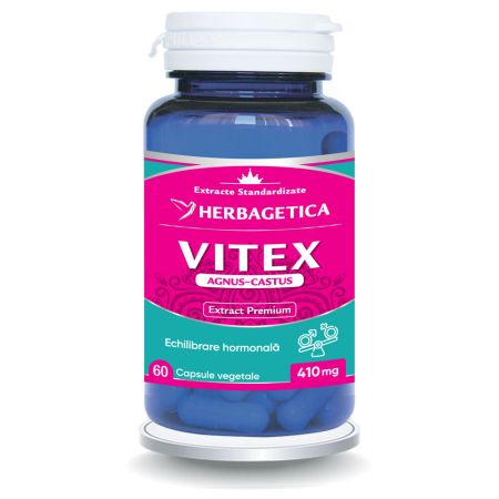 Vitex Agnus-castus, 60 capsule, Herbagetica