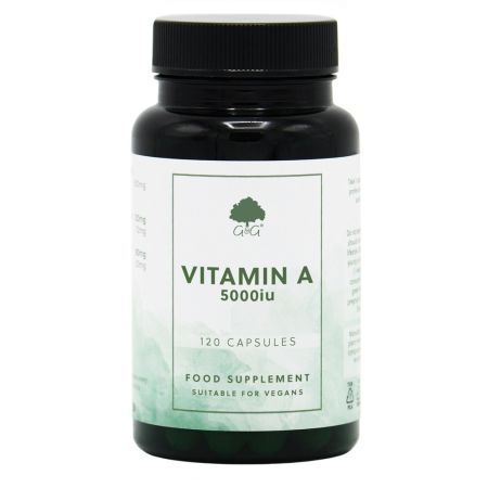Vitamina A 5000UI, 120 capsule, G&G