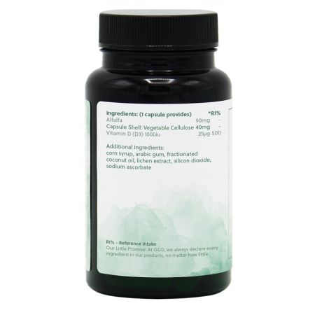 Vitamina D3, 1000UI, 120 capsule, G&G 647388