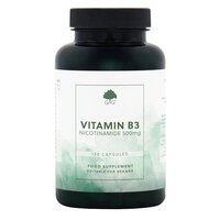 Vitamina B3 Nicotinamida, 500 mg, 120 capsule, G&G