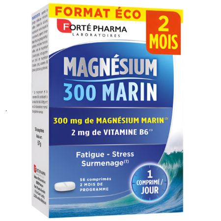 Magneziu marin 300, 56 comprimate, Forte Pharma