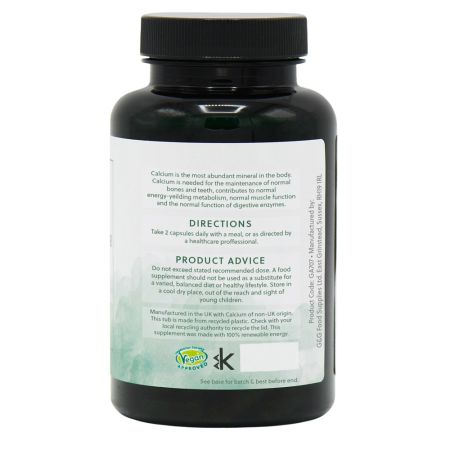 Calciu Citrat, 200 mg, 120 capsule, G&G 647560