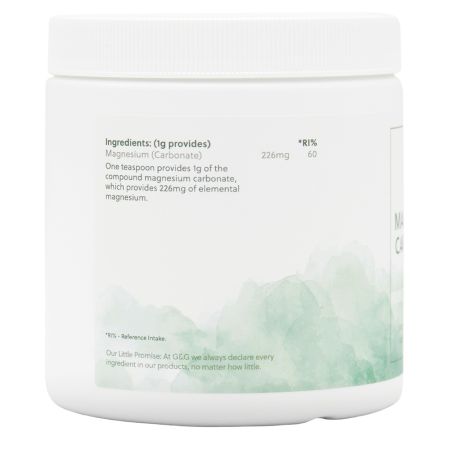 Magneziu carbonat pulbere, 226 mg, 100 g, G&G 647752