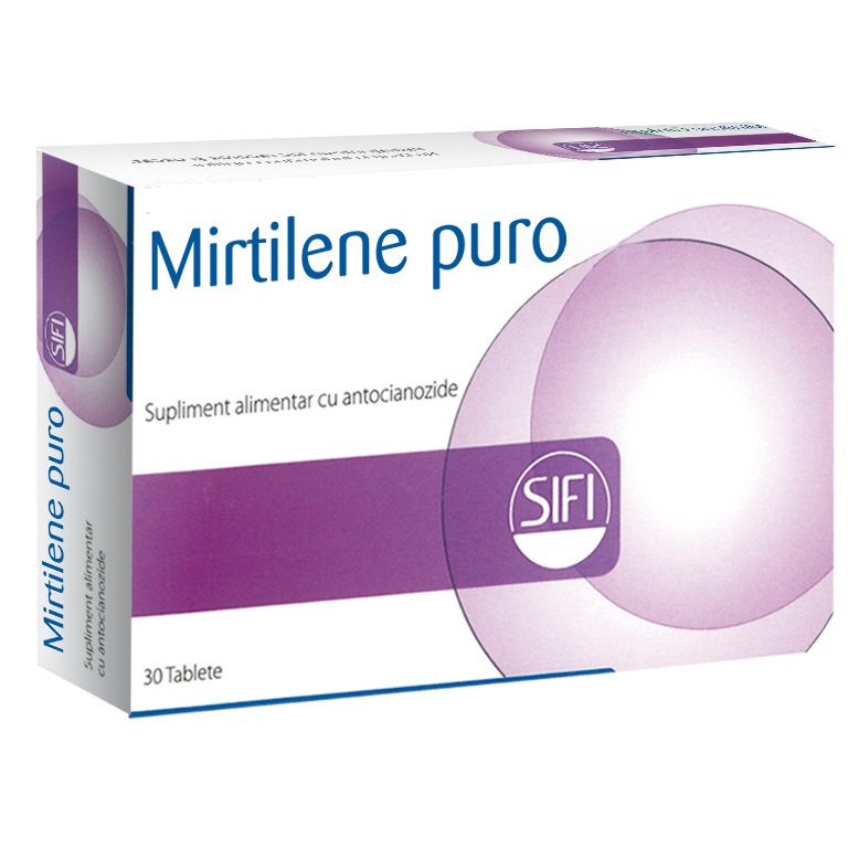 Mirtilene Puro, 30 tablete, Sifi