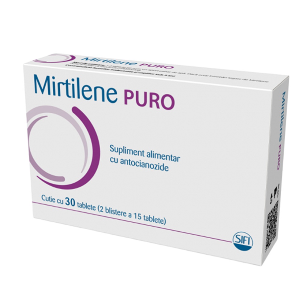 Mirtilene Puro, 30 tablete, Sifi