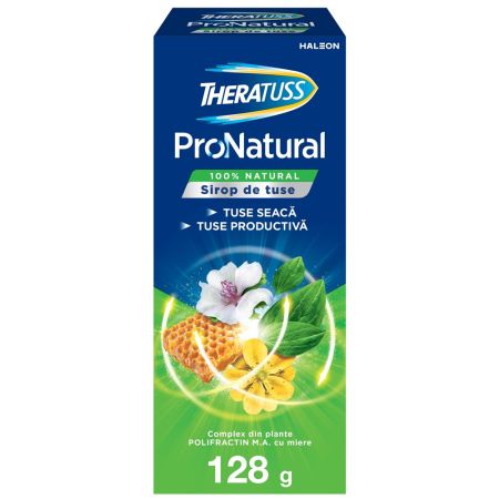 Sirop de tuse Theratuss ProNatural, 128 g, Gsk