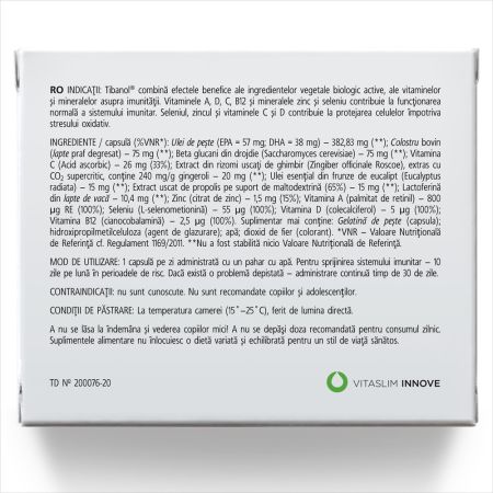 Tibanol, 10 capsule 653546