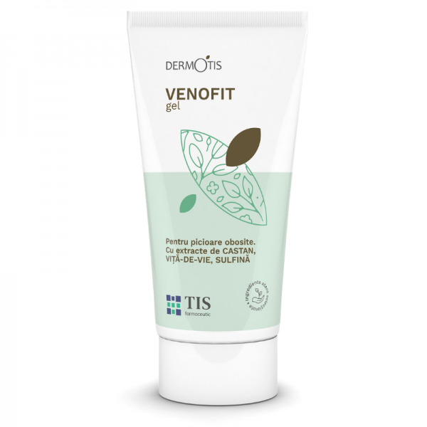 Venofit gel cu castane Dermotis, 50 ml, Tis Farmaceutic