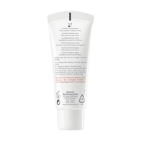 Emulsie hidratanta pentru ten normal-mixt Hydrance Legere, 40 ml, Avene 536977