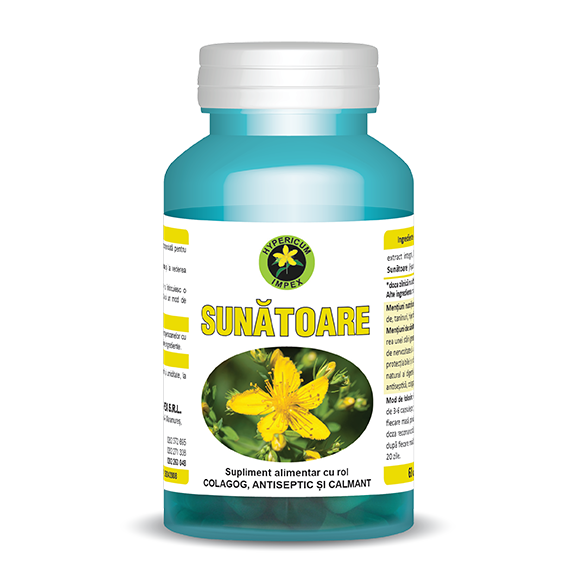 Sunatoare, 60 capsule, Hypericum