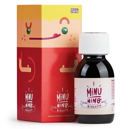 Sirop digestiv Minunino, 100 ml, Medimow 611540