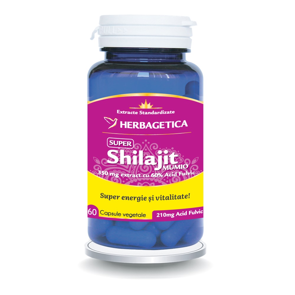 Shilajit Mumio, 60 capsule, Herbagetica