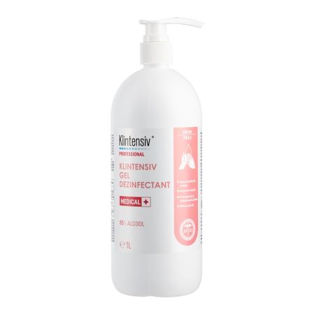 Gel hidroalcoolic pentru dezinfectarea mainilor, 1000 ml, Klintensiv