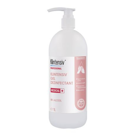 Gel hidroalcoolic pentru dezinfectarea mainilor, 1000 ml, Klintensiv