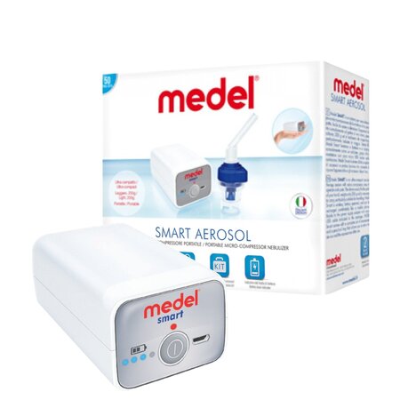 Nebulizator cu microcompresor Medel Smart 95151, Medel
