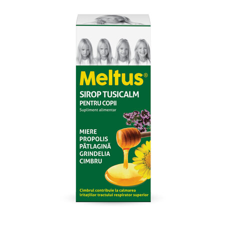 Meltus Tusicalm sirop pentru copii ,100 ml, Solacium Pharma