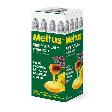 Sirop pentru copii Meltus Tusicalm, 100 ml, Labormed 617402