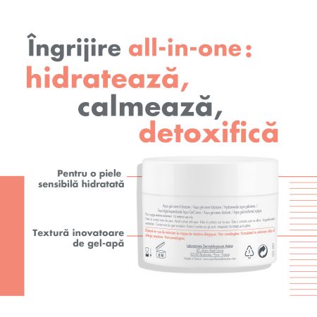 Gel crema hidratant Hydrance Aqua Gel, 50 ml, Avene 656586