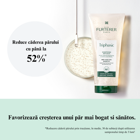 Sampon impotriva caderii parului Triphasic, 200 ml, Rene Furterer 611929