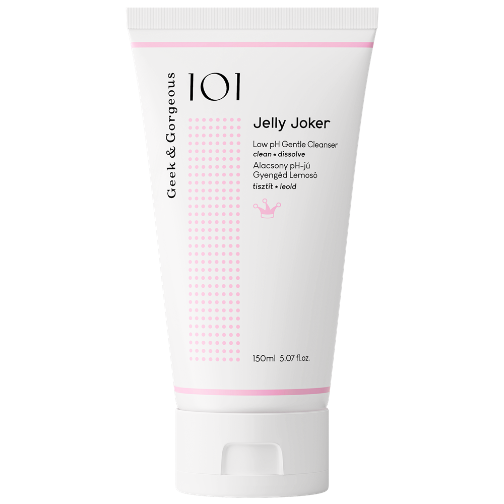 Gel de spalare pentru fata Jelly Joker, 150 ml, Geek & Gorgeous