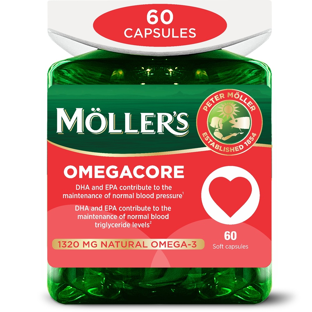 Omegacore, 60 capsule moi, Moller's
