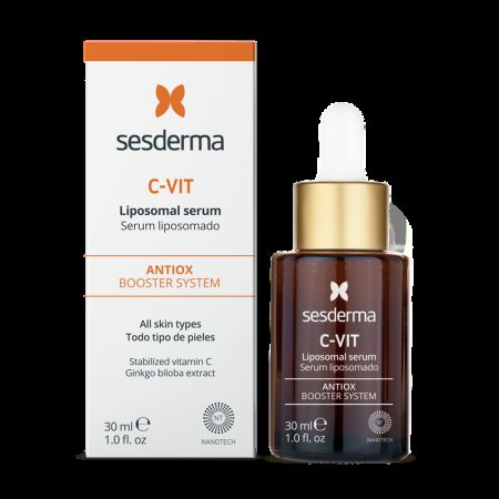 Ser lipozomal, antioxidant cu vitamina C, C-Vit, 30 ml, Sesderma 713553