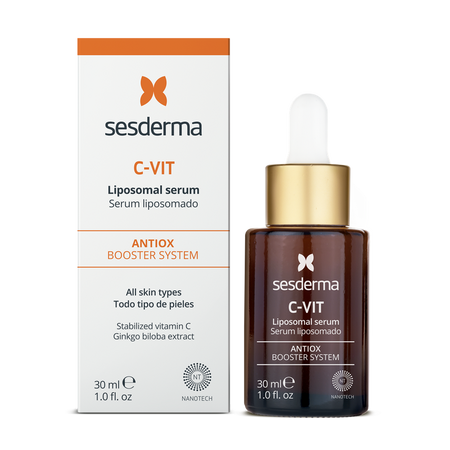 Ser lipozomal, antioxidant cu vitamina C, C-Vit, 30 ml, Sesderma 713553