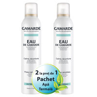 Pachet Apa termala, 2 x 250 ml, Gamarde (1+1)