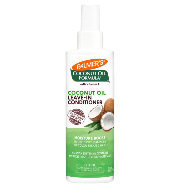 Balsam Leave-In cu ulei de cocos, ulei de monoi si aminoacizi din proteine, 250 ml, Palmer's