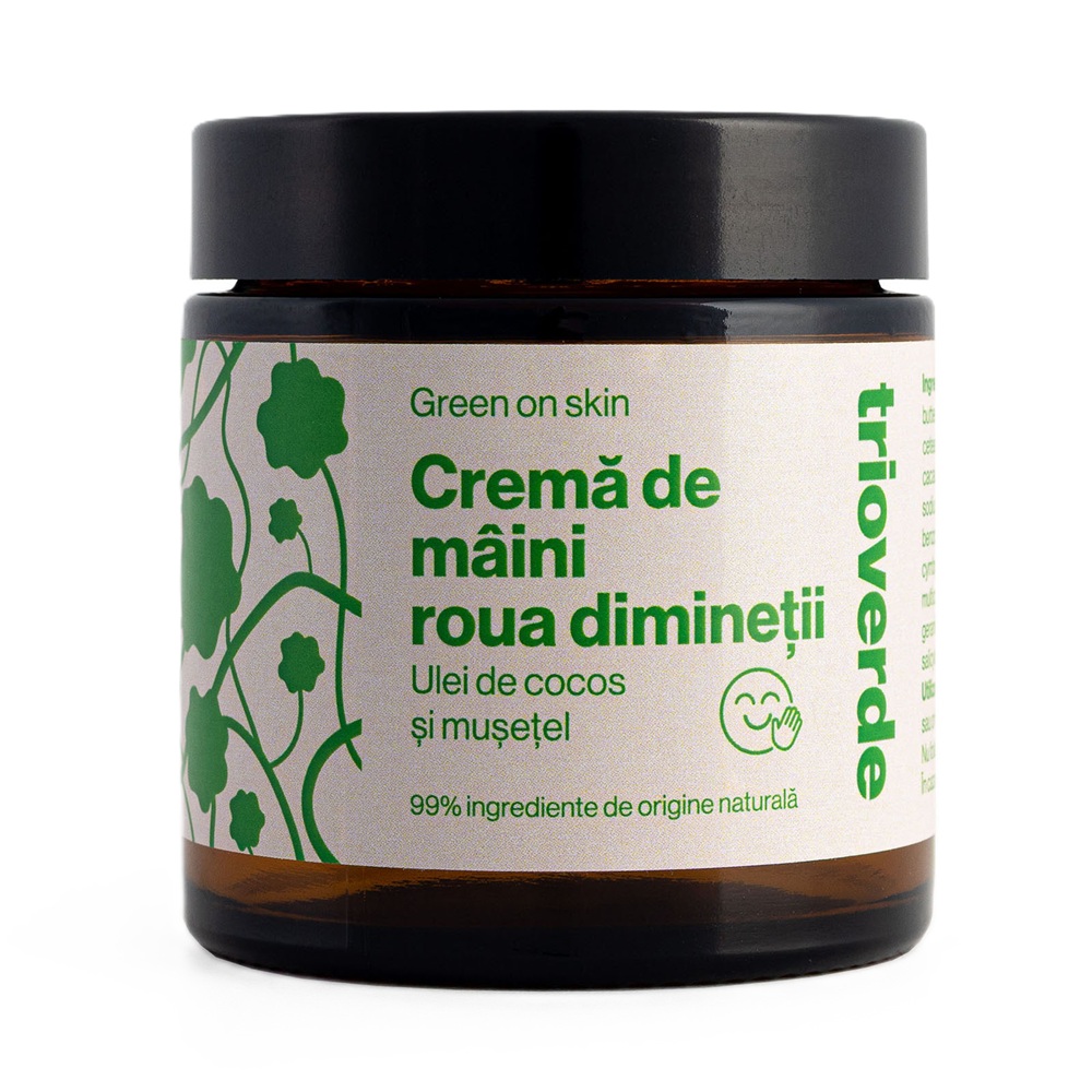 Crema de maini Roua Diminetii, 120, Trio Verde