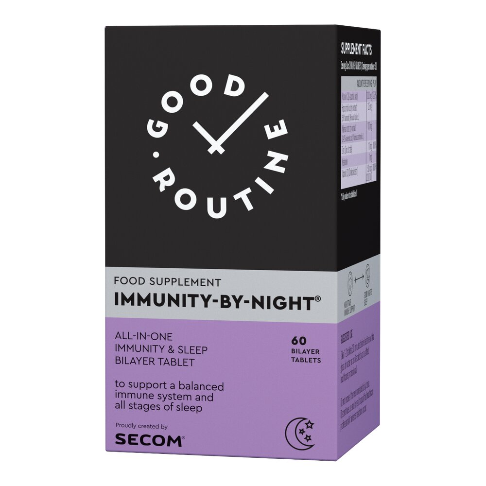 Immunity By Night Good Routine, 60 comprimate, Secom