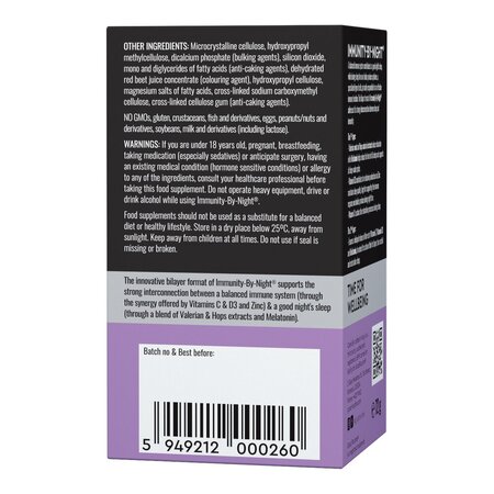 Immunity By Night Good Routine, 60 comprimate, Secom 711551